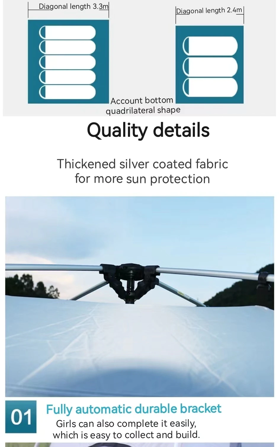 Cheap Goat Tents Outdoor Hydraulic Automatic 4 6 Air defense Rainstorm Double Camping Tent Camping Is Prevented Bask In Tents   